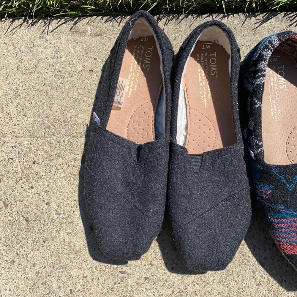 Fur lined toms